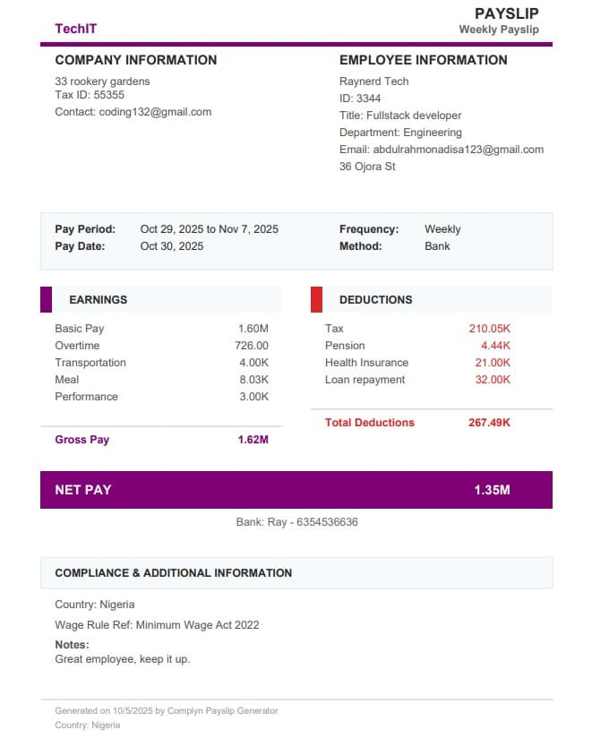Free Version Interface